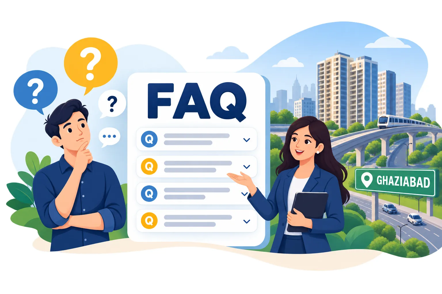 Ghaziabad Realty Frequently Asked Questions